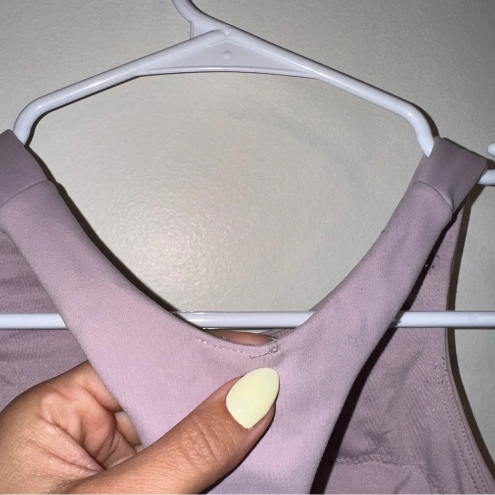 Lululemon Wunder Train Long-Line Bra *Medium Support Lilac Purple 4